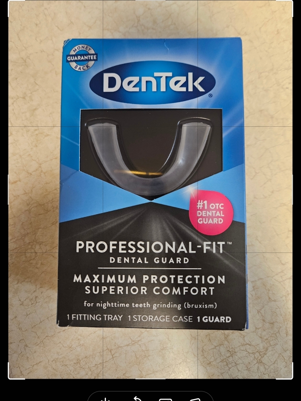 Professional-Fit Dental Guard - Black